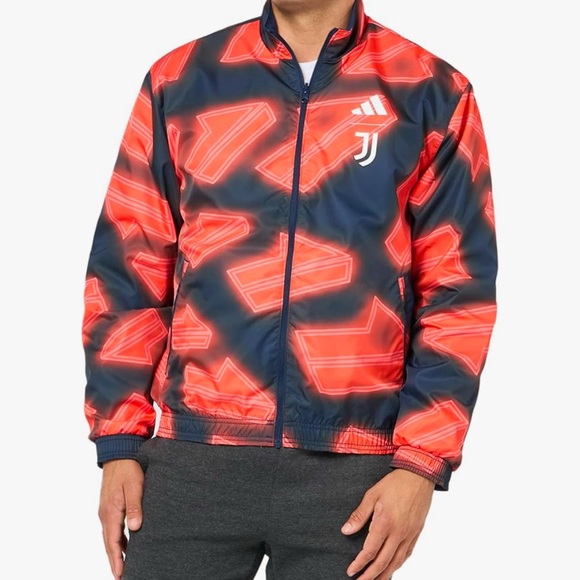 ADIDAS JUVENTUS ANTHEM JACKET 23/24 NWT REVERSIBLE Aeroready Size XL - Picture 2 of 9